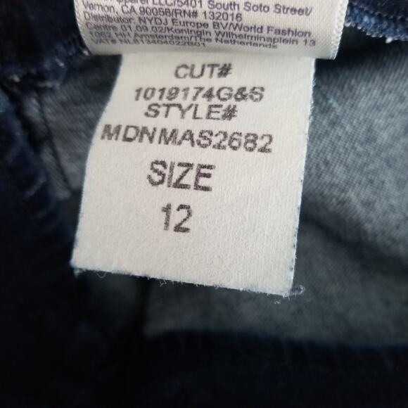 NYDJ Ami Skinny Jeggings, Size 12 - Picture 6 of 12